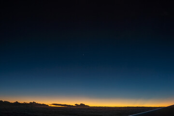 Mars at sunset