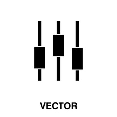 Adjustment icon,vector illustration. vector adjustment icon illustration isolated on White background,.eps