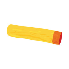 Garbage bag on white background