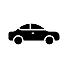 Car icon. sign for mobile concept and web design. vector illustration