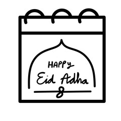 Eid al adha calendar icon 