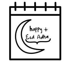 Eid al adha calendar icon 