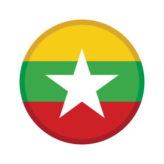Myanmar Circle Flag