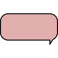 Naklejka premium 큰 대화 상자