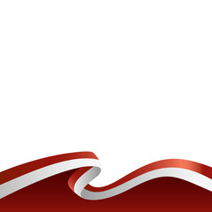 Indonesian Flag Border