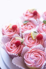 lemon raspberry cupcakes 