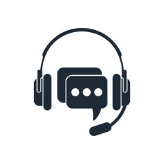 Dialogue platform. Active discussion. Business communication concept. Vector icon isolated on white background.