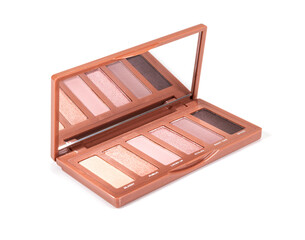 eye shadow palette in pink and nude colors