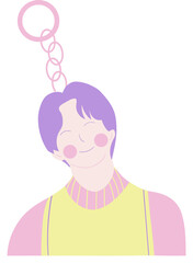 Kpop Keychain Illustration