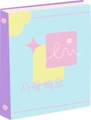 Kpop Photobook Illustration