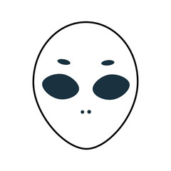 alien ufo cosmic emotions faces joy line