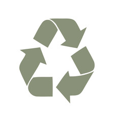 Recycling symbol environmental conservation