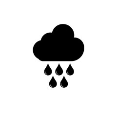 Rain Cloud, Rain Icon, Rain Vector, Cloud Vector, Weather