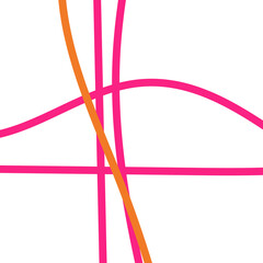 Pink Graphic Lines Background 