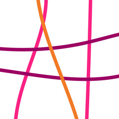 Pink Graphic Lines Background 