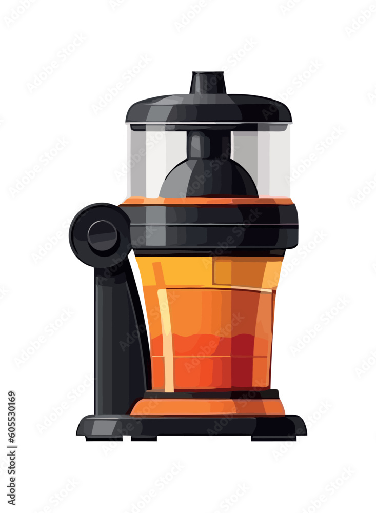 Poster shiny juice maker with handle