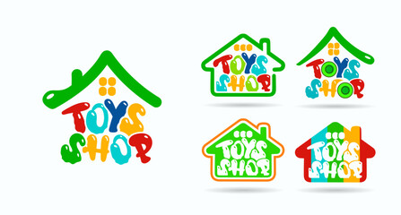 Toys shop logo design