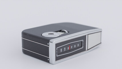 Vintage Transmision Radio premium photo 3d render 