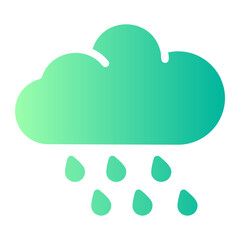 cloud gradient icon
