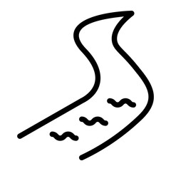 river line icon