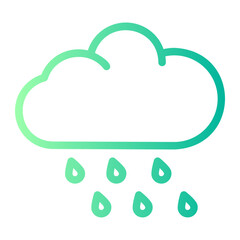 cloud gradient icon