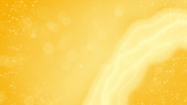 bright bokeh gold yellow colorful solid bandy forms bg - loop video