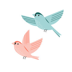 Floral and Leaf Designs in Soft Pastel Colors