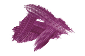 Shiny dark purpley brush watercolor painting isolated on transparent background. watercolor png