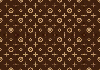 seamless pattern with shape background