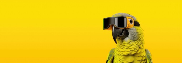animal wearing VR with generative ai