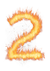 Fire Flame Burning Text Effect Number 2