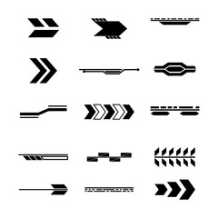 line cyber element vector design