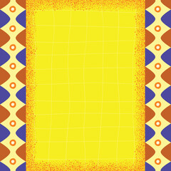 modern and hand-drawn geometric shapes, lines, waves, leaves, and patterns. with texture and color design in various styles