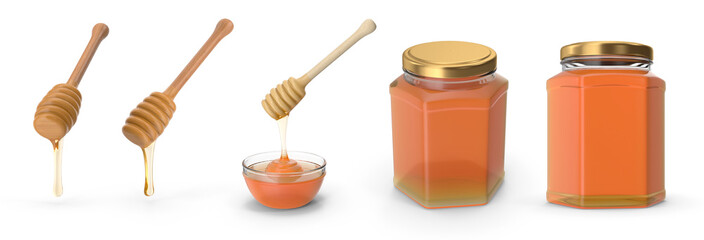 honey on transparent background