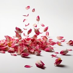 pink tulip petals