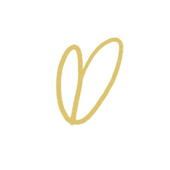  Hand drawn hearts, minimal hearts for planners.