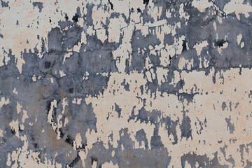Background of the cement wall peeled off