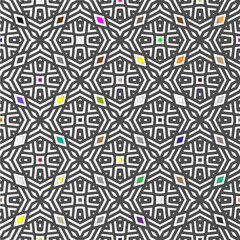 Vector background with colorful pattern. Abstract background. Perfect for fashion, textile design, cute themed fabric, on wall paper, wrapping paper and home decor.