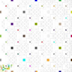 Vector background with colorful pattern. Abstract background. Perfect for fashion, textile design, cute themed fabric, on wall paper, wrapping paper and home decor.