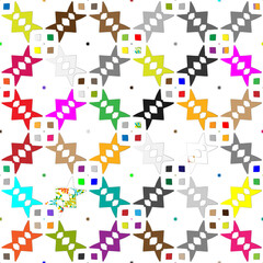 Vector background with colorful pattern. Abstract background. Perfect for fashion, textile design, cute themed fabric, on wall paper, wrapping paper and home decor.