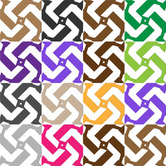 Vector background with colorful pattern. Abstract background. Perfect for fashion, textile design, cute themed fabric, on wall paper, wrapping paper and home decor.