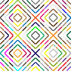 Vector background with colorful pattern. Abstract background. Perfect for fashion, textile design, cute themed fabric, on wall paper, wrapping paper and home decor.