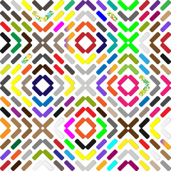 Vector background with colorful pattern. Abstract background. Perfect for fashion, textile design, cute themed fabric, on wall paper, wrapping paper and home decor.