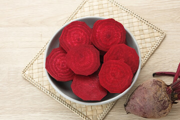Fresh Organic Beetroot Slices 
