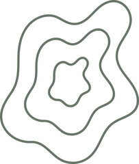 Bohemian Outline Element