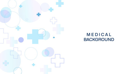 Medical molecular background with medical elements, cardiogram. Biotechnological concept, innovative technologies, health care