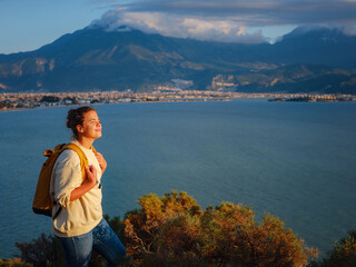 Fototapeta premium Travel and active lifestyle concept.