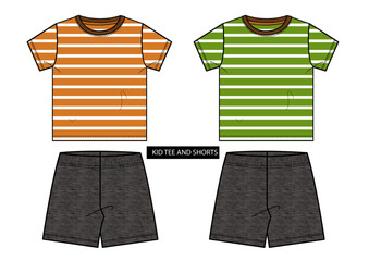 KID TEE AND SHORTS