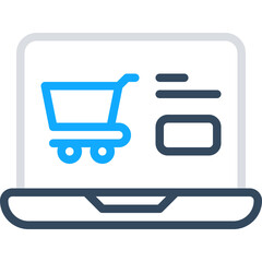 Online shop icon