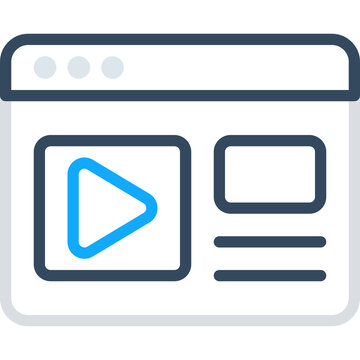 Web video icon